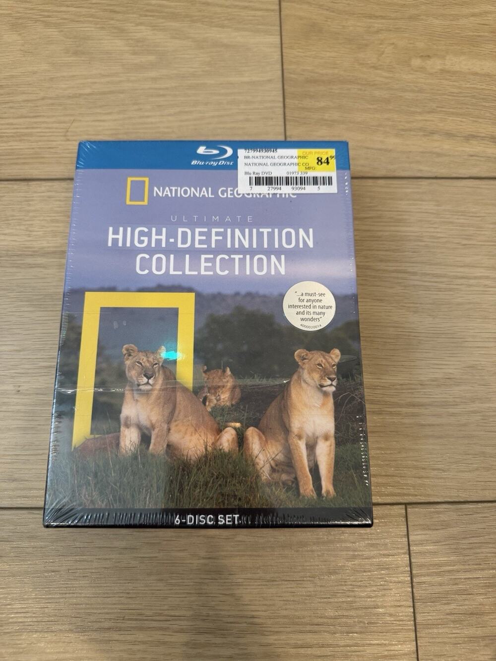 National Geographic Ultimate High-Definition Collection Bluray 6 Disc New Sealed